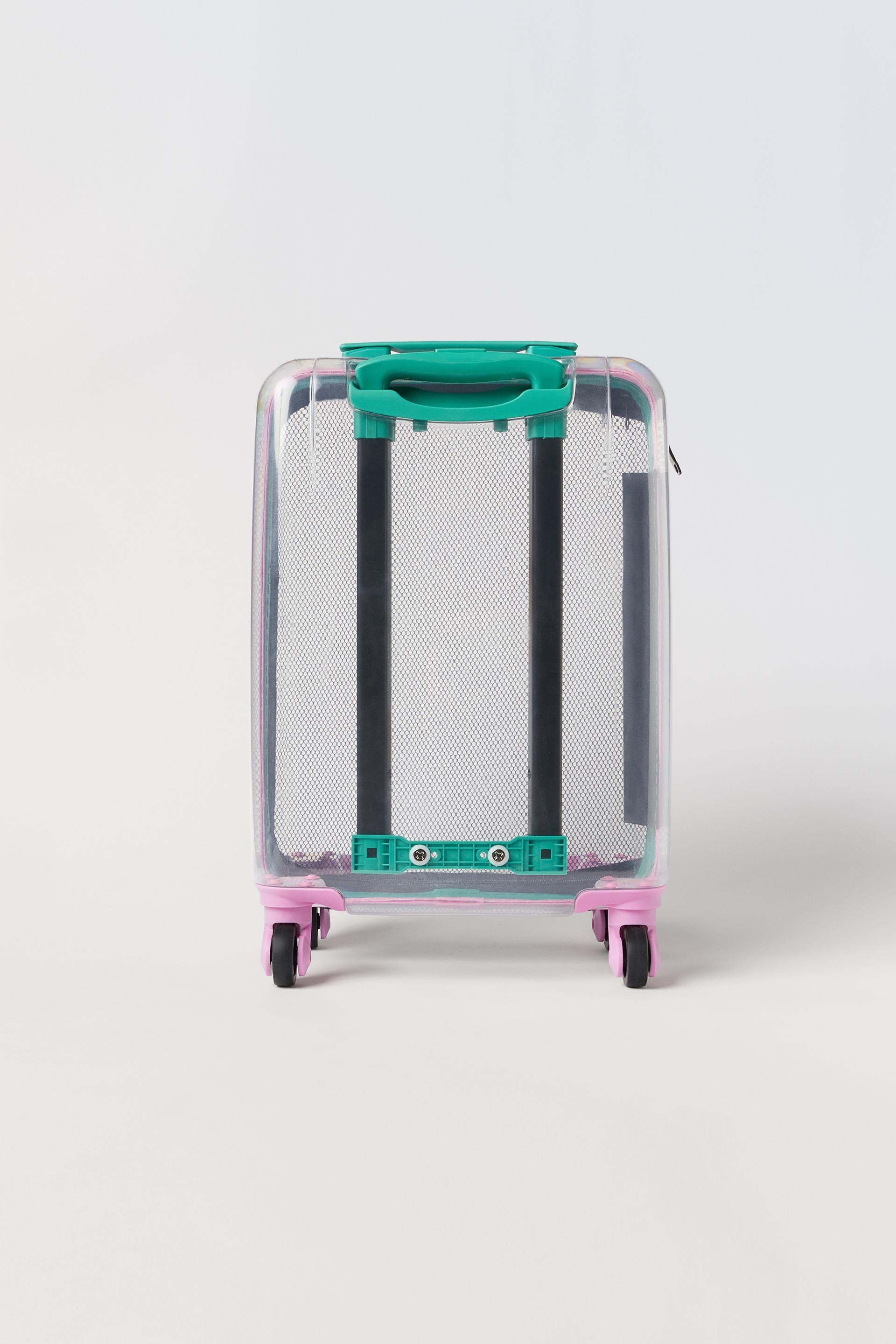Zara transparent suitcase Clearance
