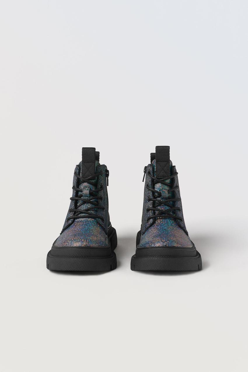 Zara shiny boots clearance