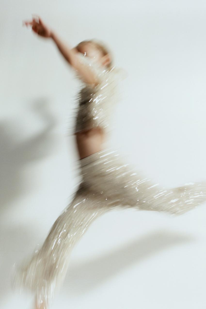 SEQUIN BLOUSE & PANTS