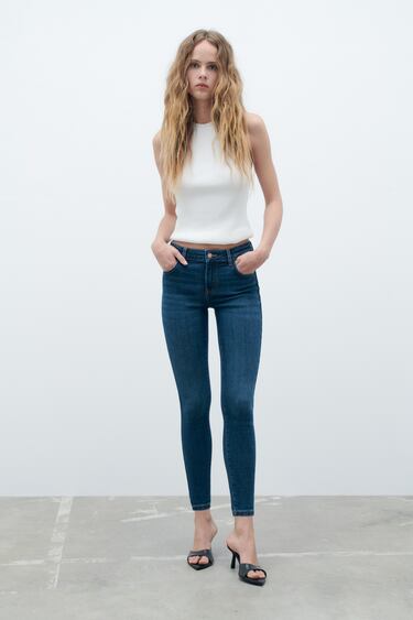 Image 0 of Z1975 MID RISE SKINNY JEANS from Zara