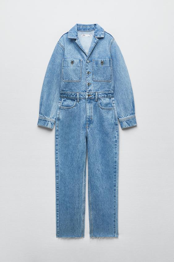 Εικόνα 6 του ΟΛΟΣΩΜΗ ΦΟΡΜΑ ΝΤΕΝΙΜ ΣΕ ΙΣΙΑ ΓΡΑΜΜΗ από Zara