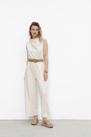 appel Betekenisvol Me Dames witte jumpsuits | Nieuwe Collectie Online | ZARA Nederland