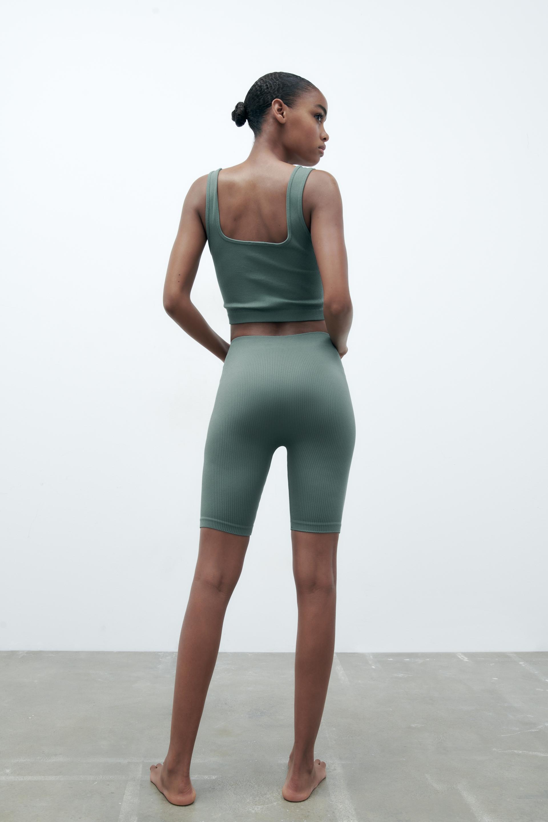 Seamless top zara Clearance