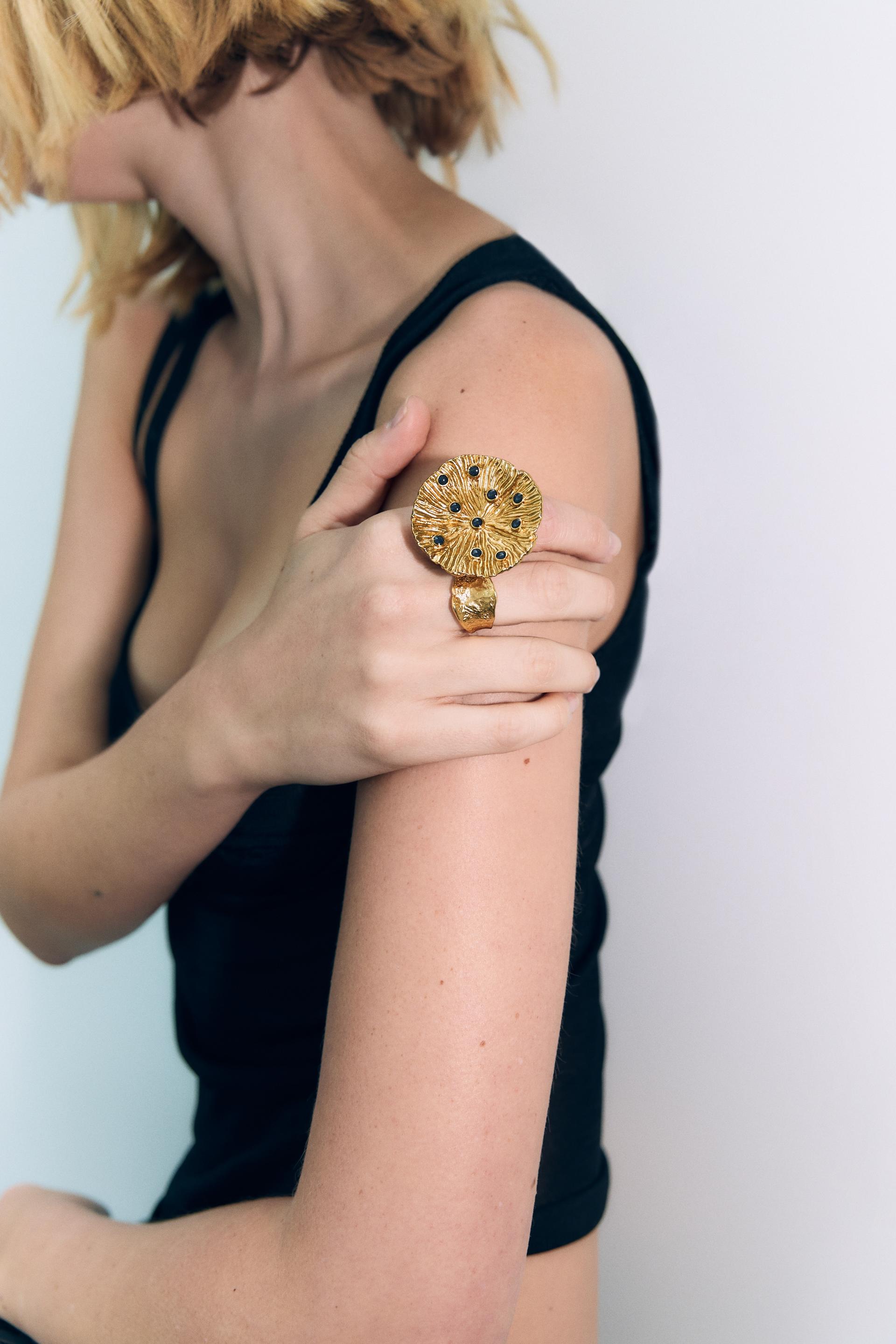 Zara gold rings Clearance