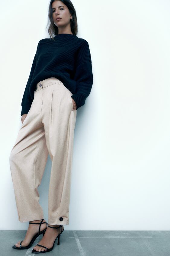 elevación Explícito Mathis Pantalones de oficina para mujer | Nueva Colección Online | ZARA España