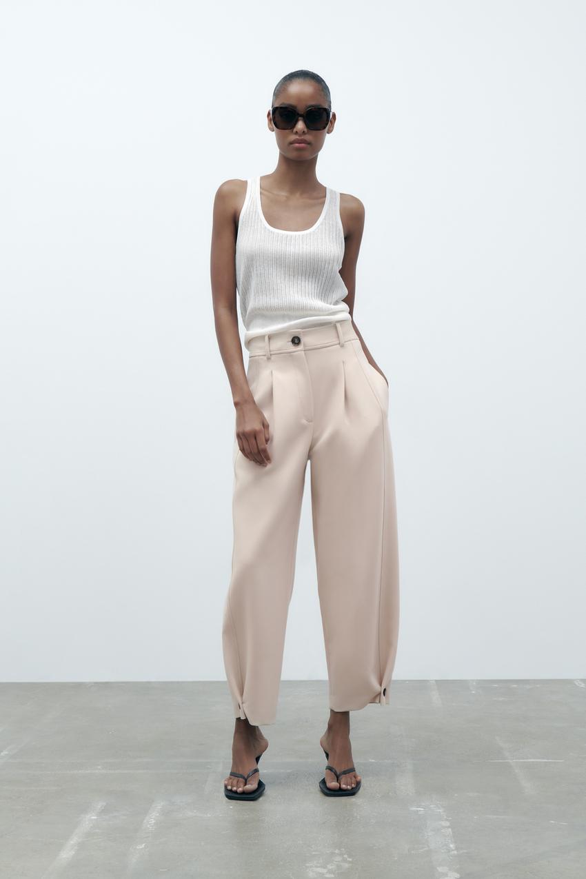 Zara carrot easy pant Clearance
