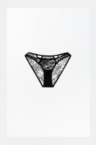 Image 0 of LEAVERS LACE BRIEFS from Zara