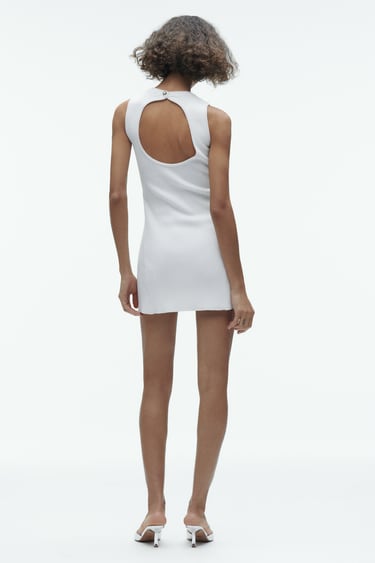 Image 0 of KNIT CUT-OUT DRESS from Zara
