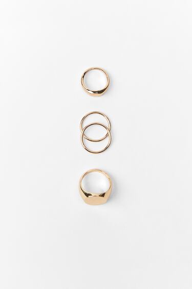 Image 0 of PACK OF RINGS from Zara