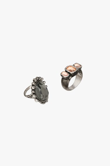 Image 0 of PACK OF LIMITED EDITION RINGS from Zara