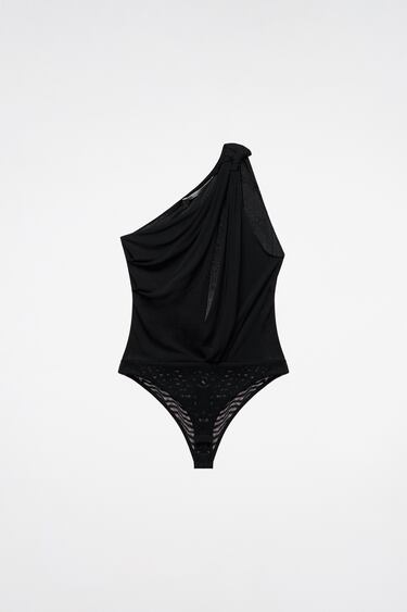 Image 0 of ASYMMETRIC BODYSUIT LIMITED EDITION from Zara