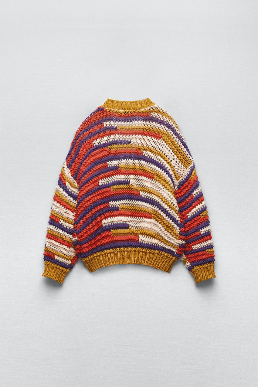 Zara multicoloured cardigan Outlet