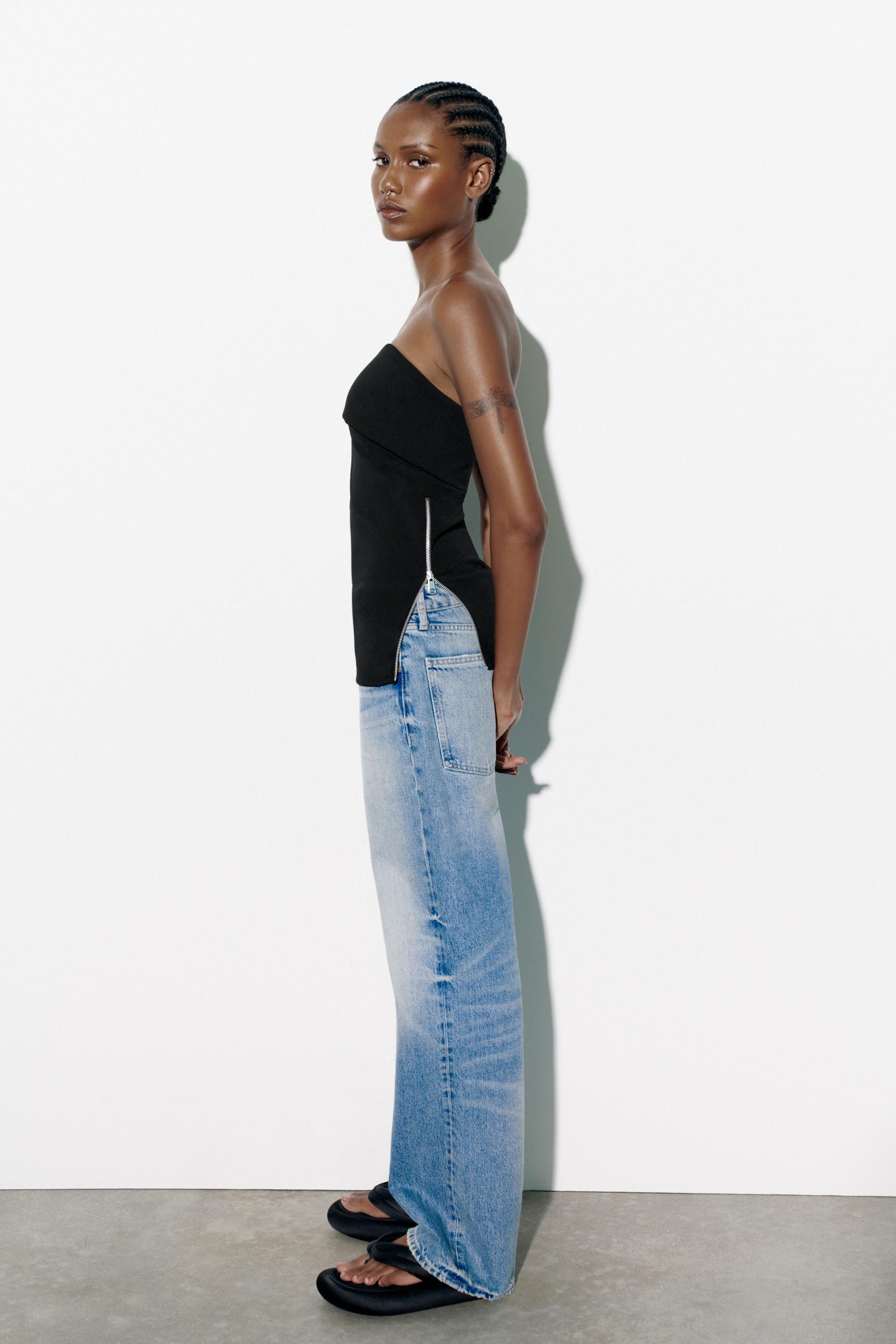 Zara zip top Clearance