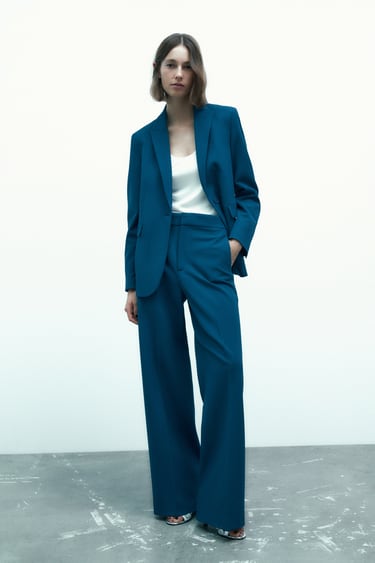 Image 0 of STRAIGHT CUT PANTS from Zara