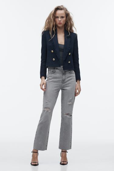 Hijgend Malawi Poging Women's Blue Blazers | Explore our New Arrivals | ZARA United States