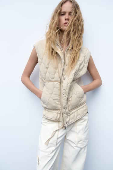 Image 0 of PUFFER GILET from Zara