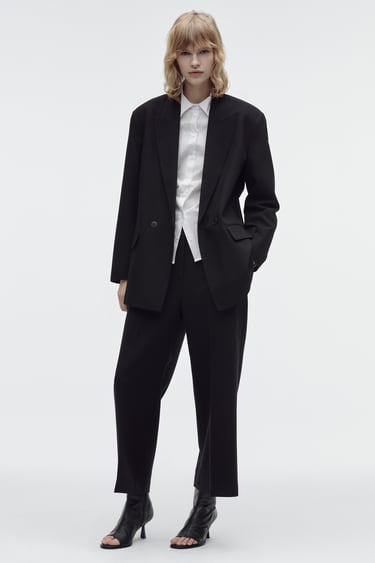 Image 0 of CROPPED CULOTTES from Zara