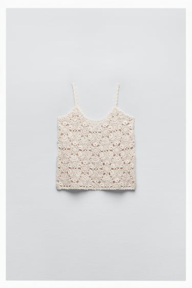 CROCHET KNIT TOP LIMITED EDITION