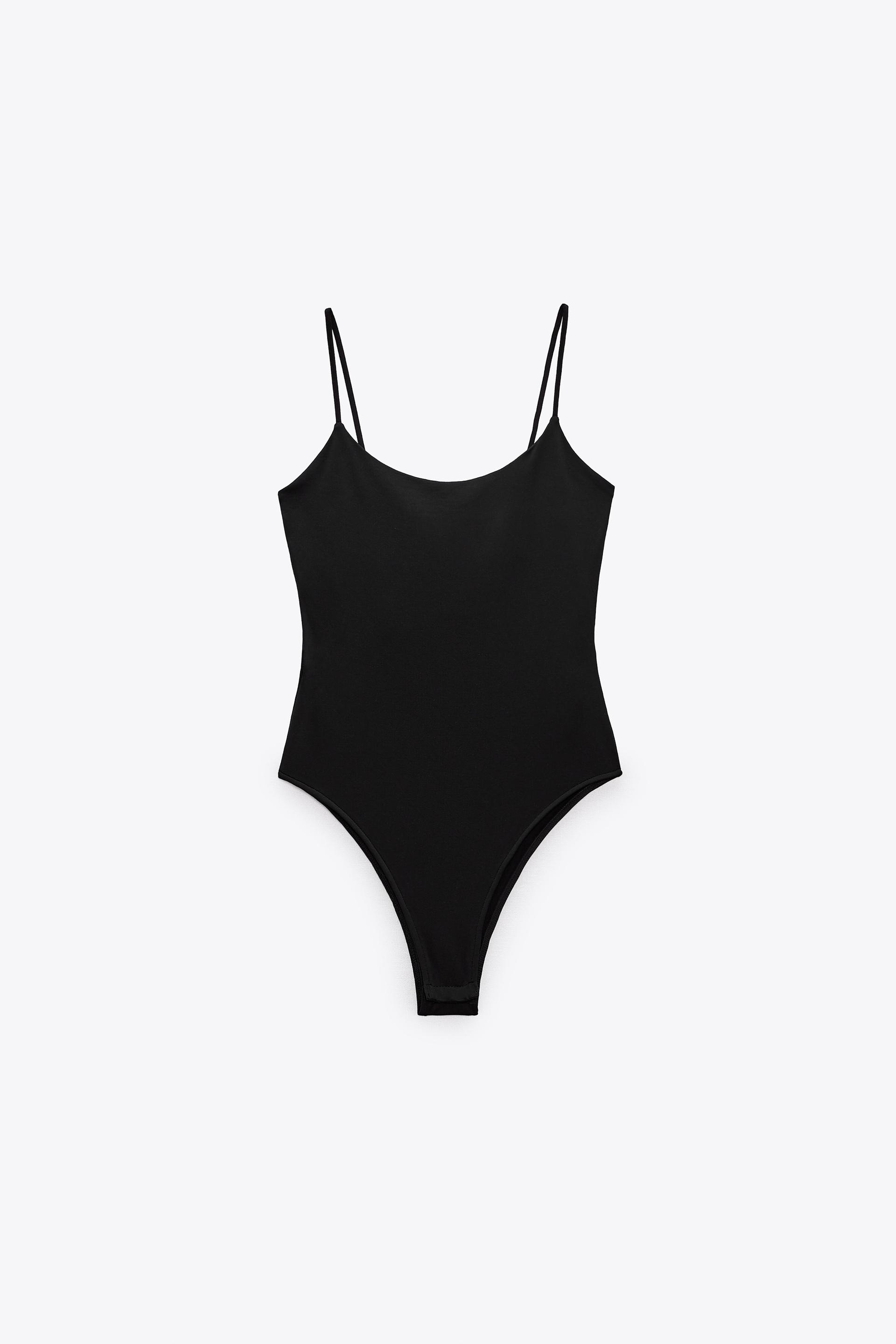Zara black racer bodysuit Clearance