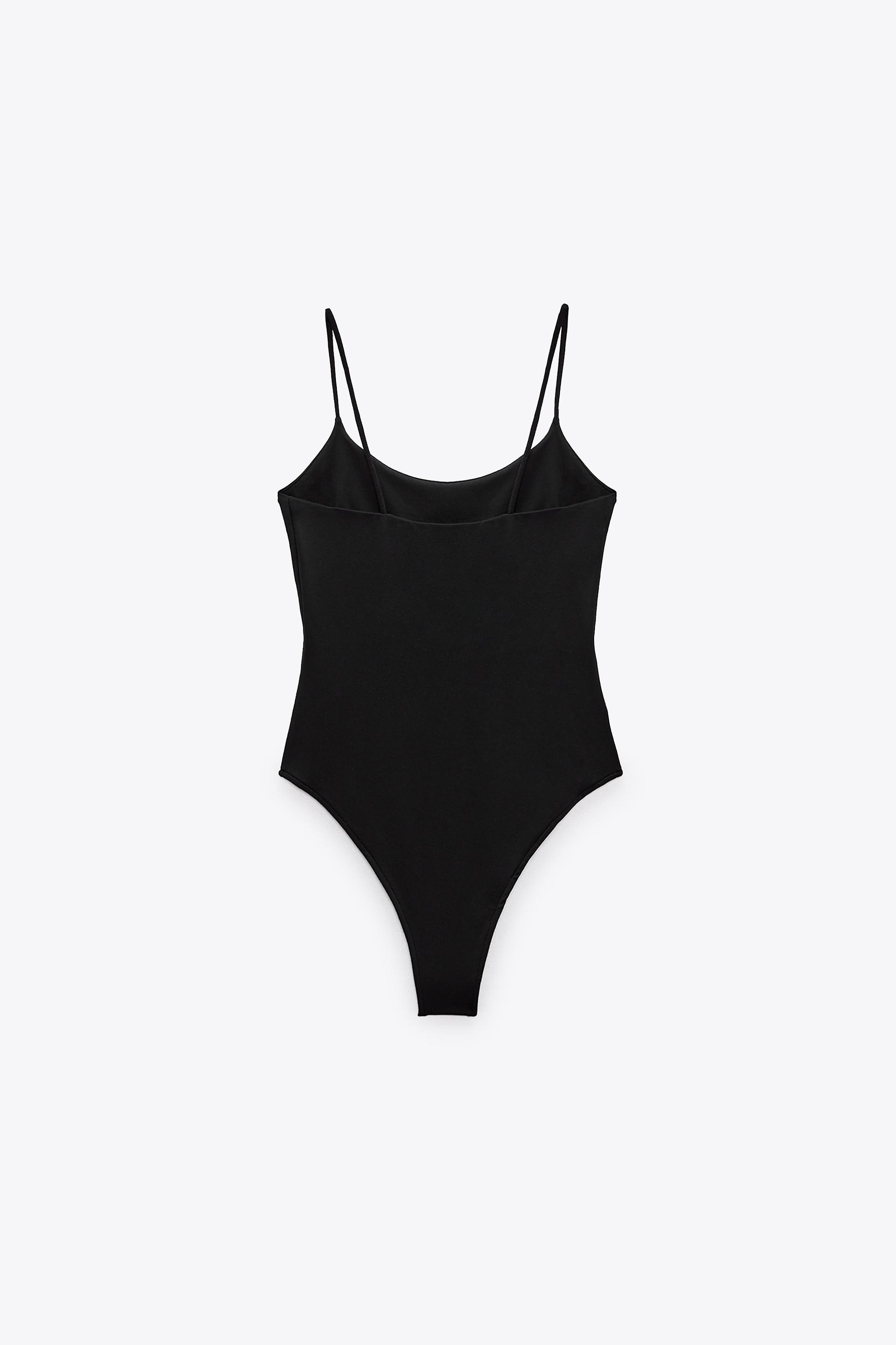 Zara black racer bodysuit Clearance