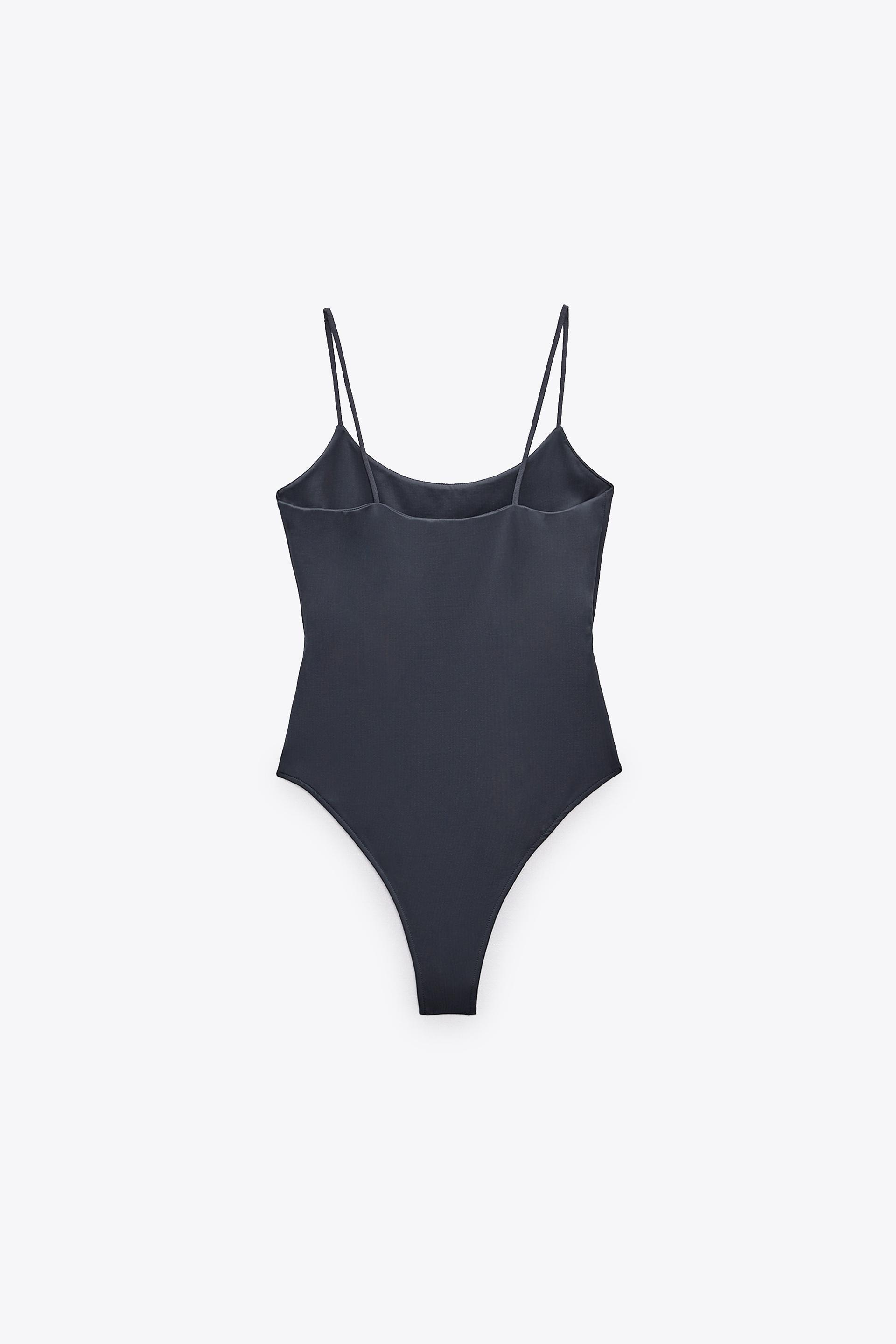 Zara black racer bodysuit Clearance
