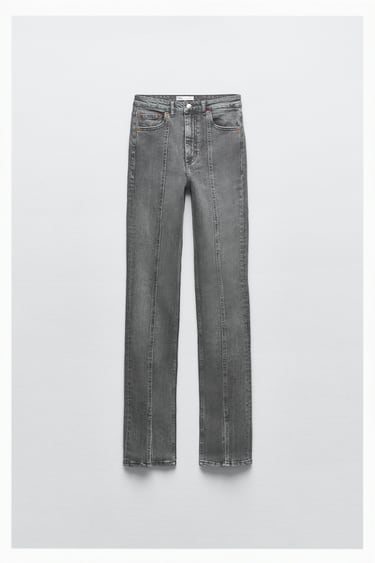 aankomen Aquarium top Dames grijze jeans | Nieuwe Collectie Online | ZARA België