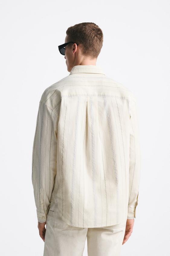 STRIPED OVERSIZE SHIRT