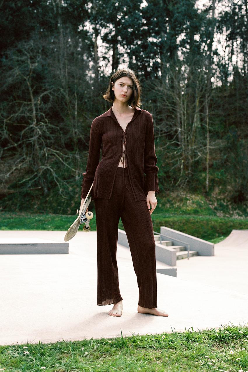 Zara textured pants Clearance