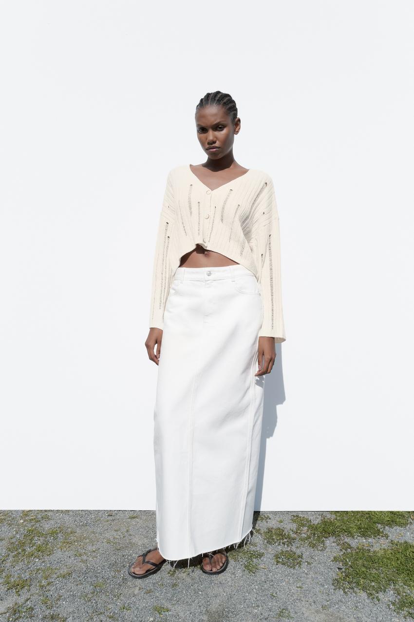 Open cardigan zara Clearance