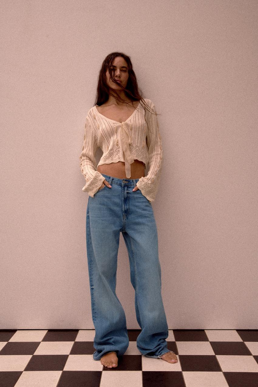 Zara contrast cardigan Clearance