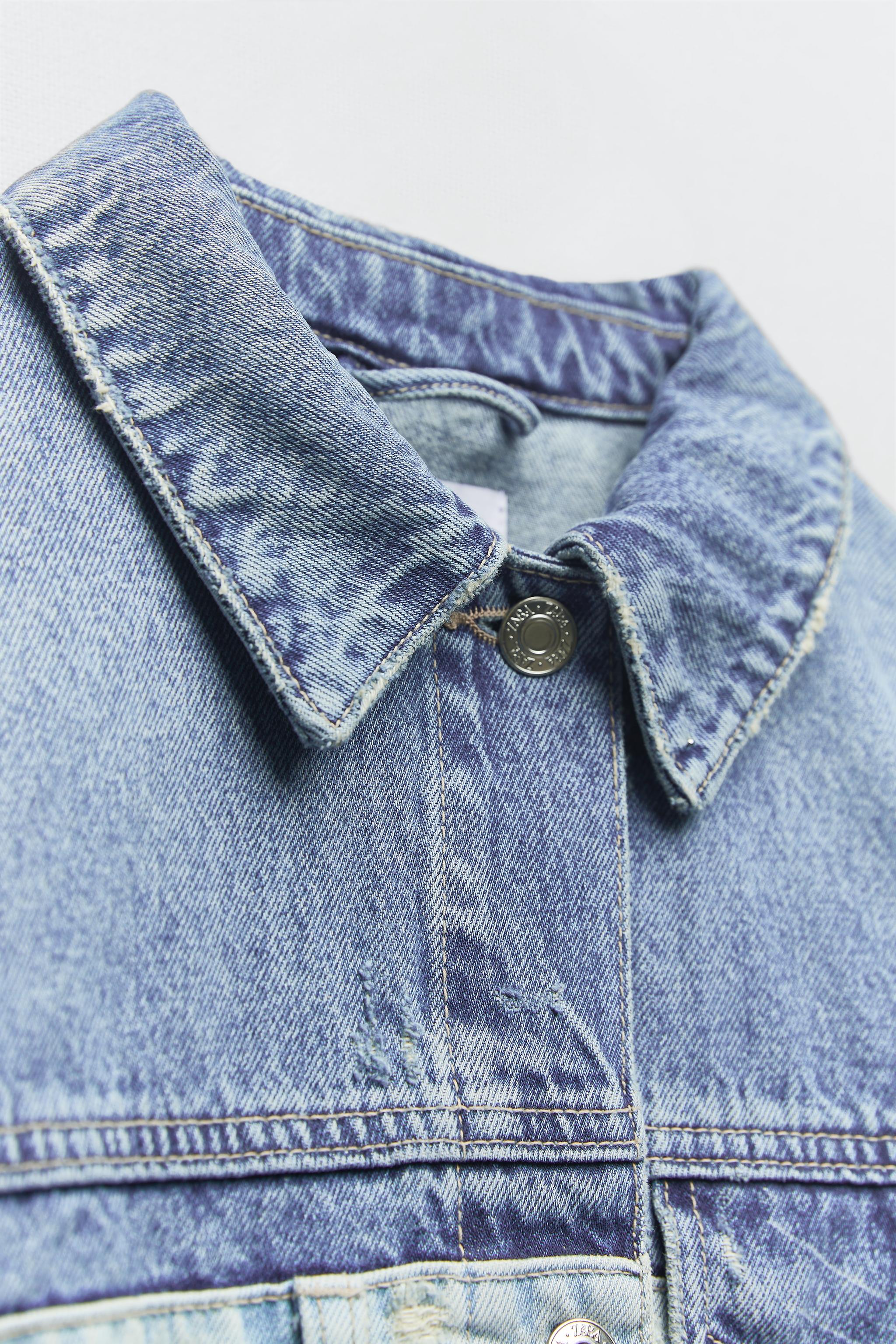 Zara PATCHWORK TRF DENIM JACKET | Mall of America®