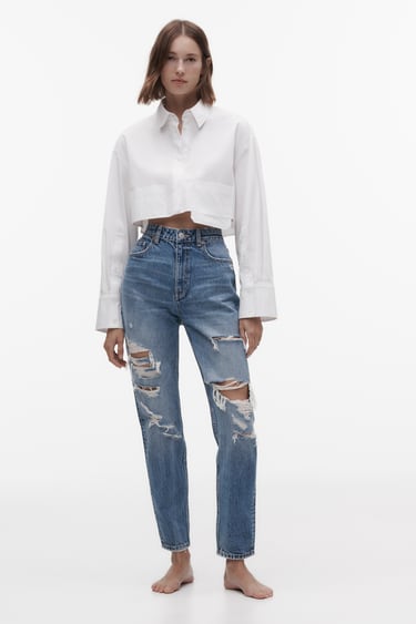 Word gek En team iets Dames mom jeans | Nieuwe Collectie Online | ZARA België