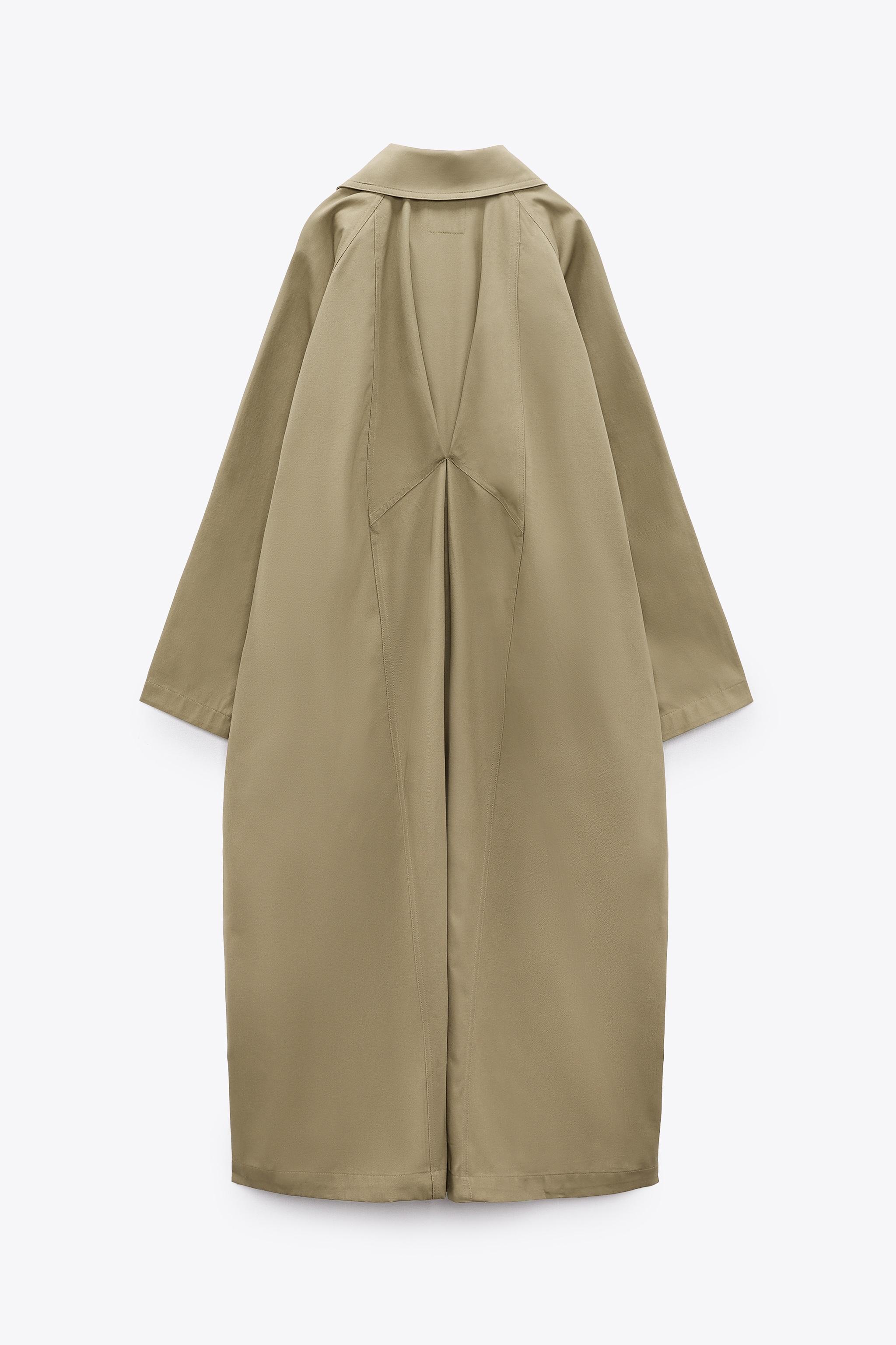 Zara WATER REPELLENT OVERSIZED TRENCH COAT | Mall of America®