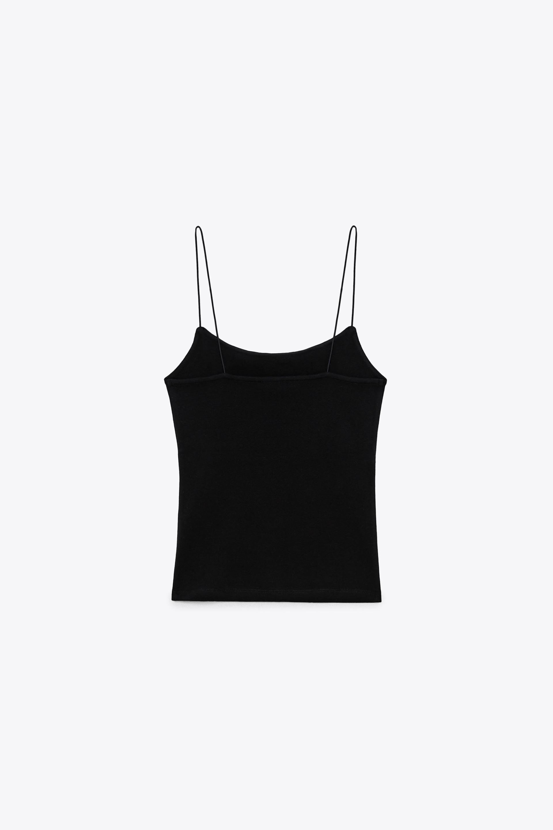 Zara tank top black Clearance