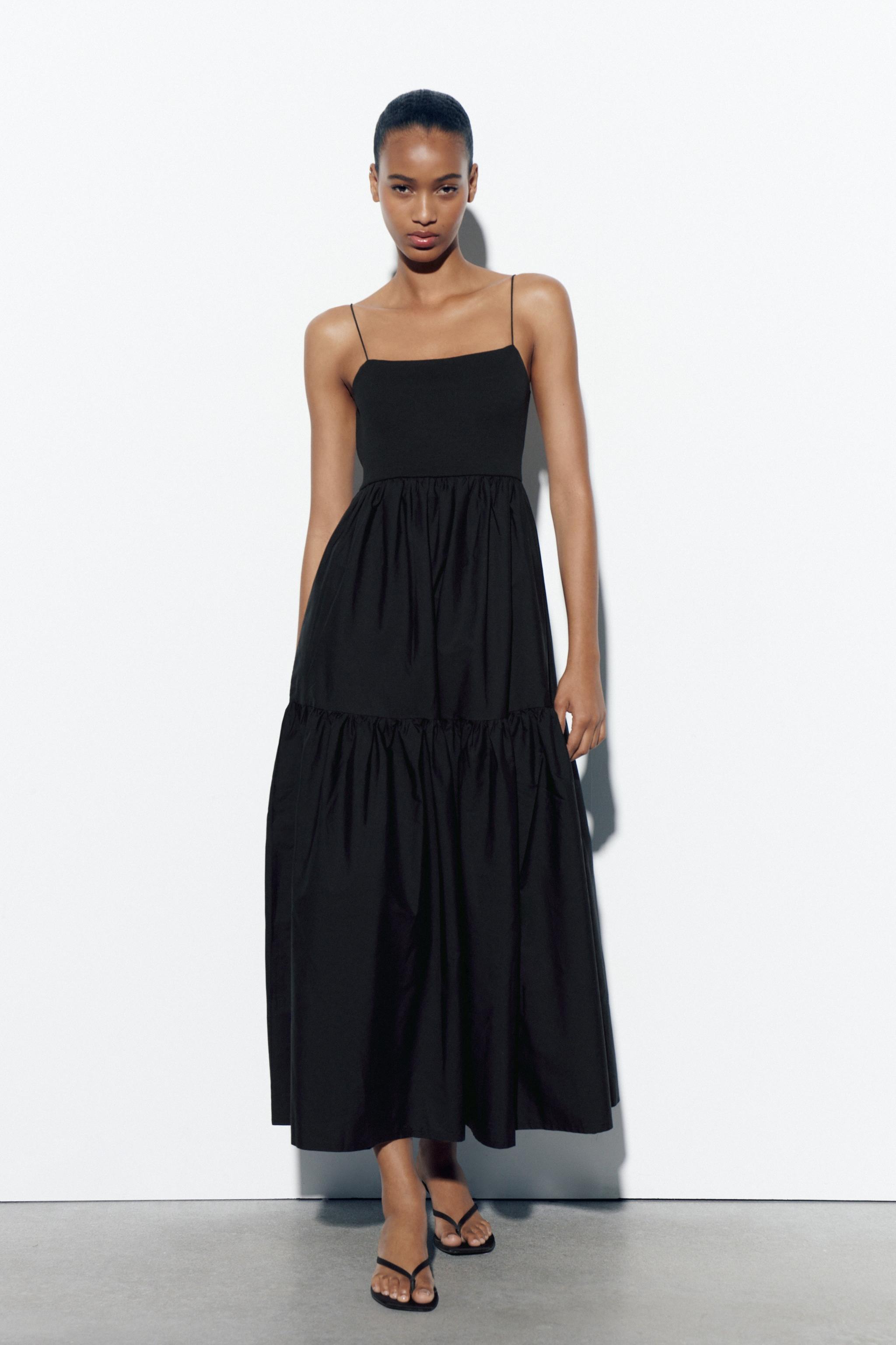 Zara long tiered dress Clearance