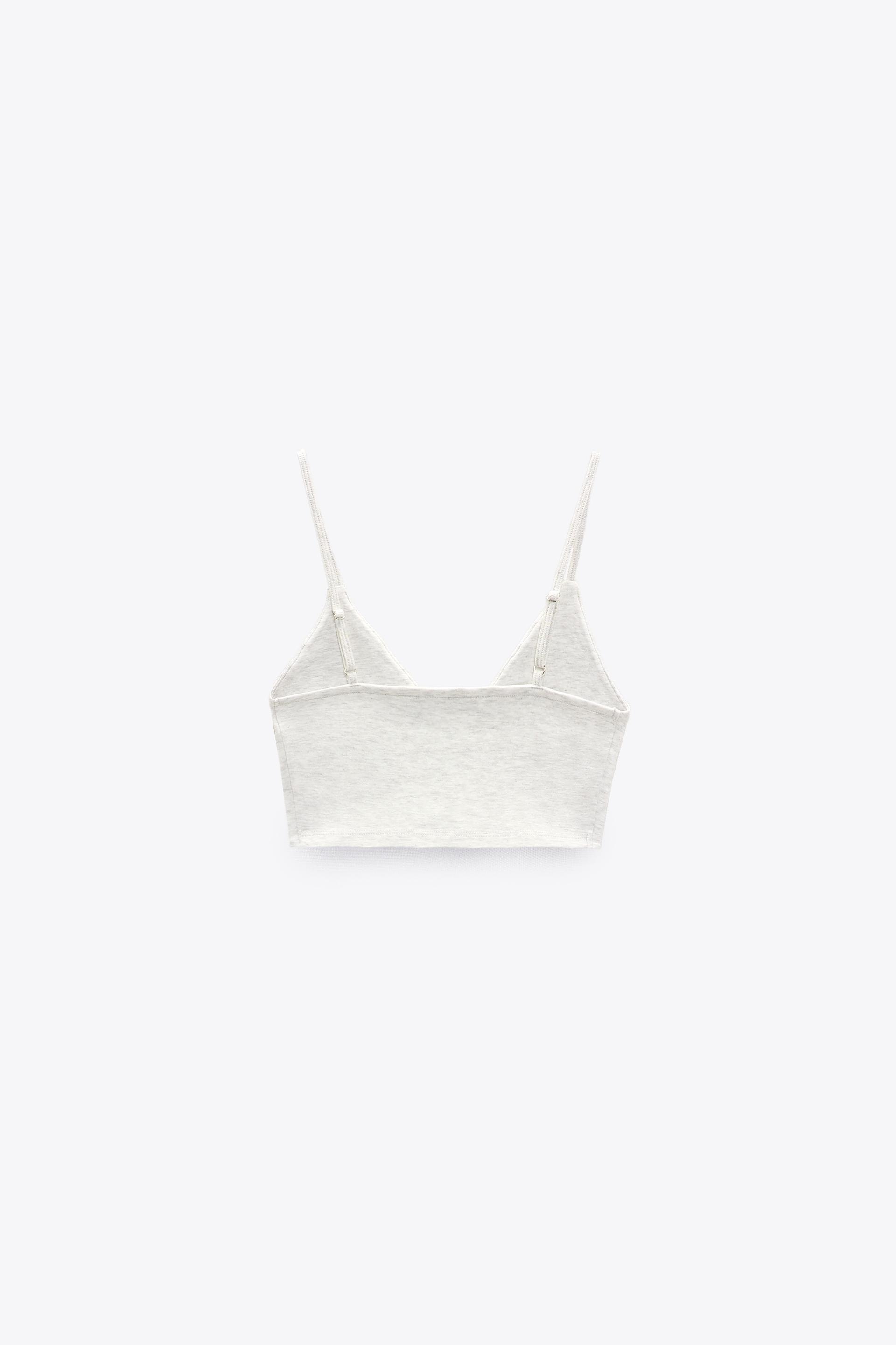 Bralette top zara Clearance