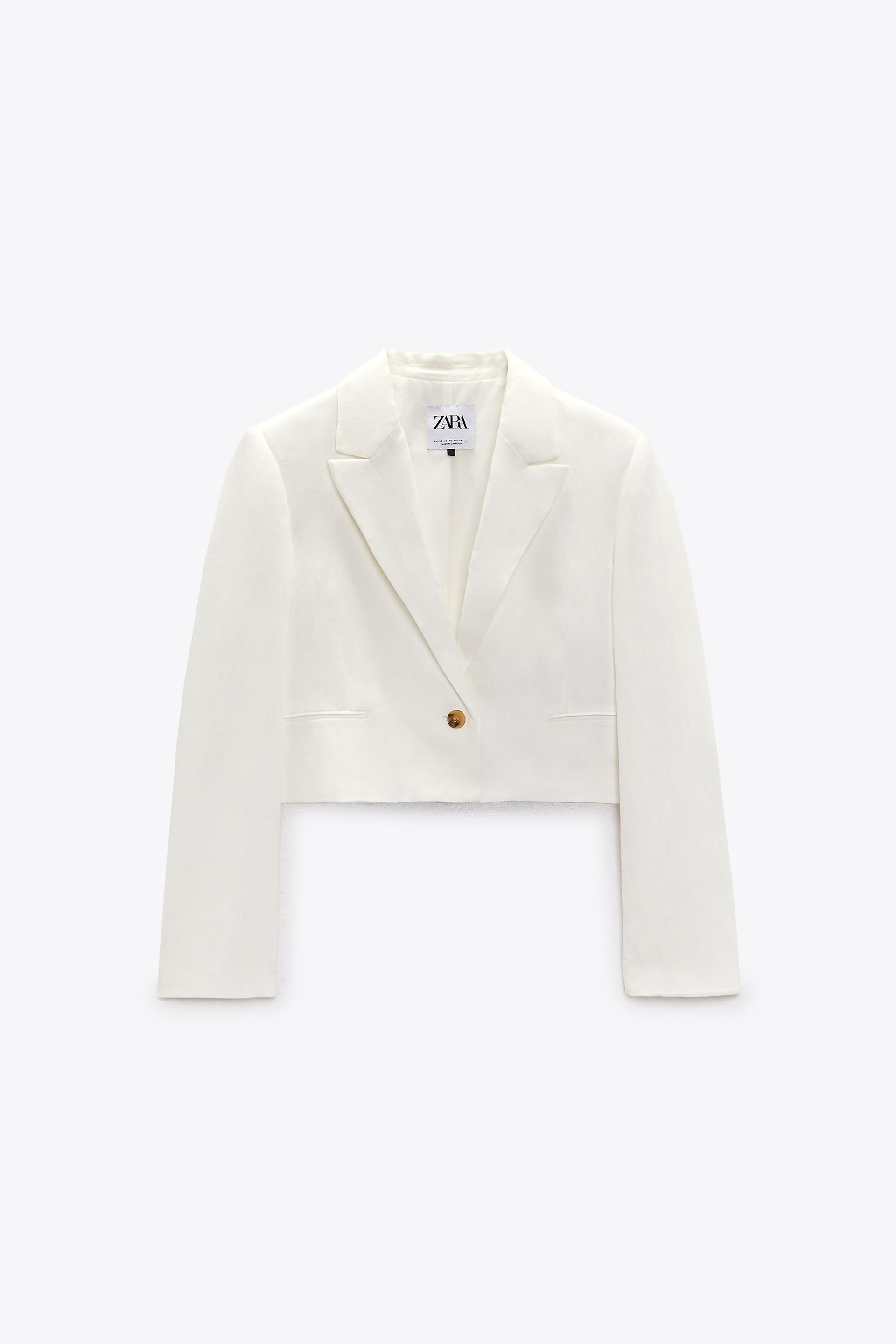 Blazer crop zara Clearance