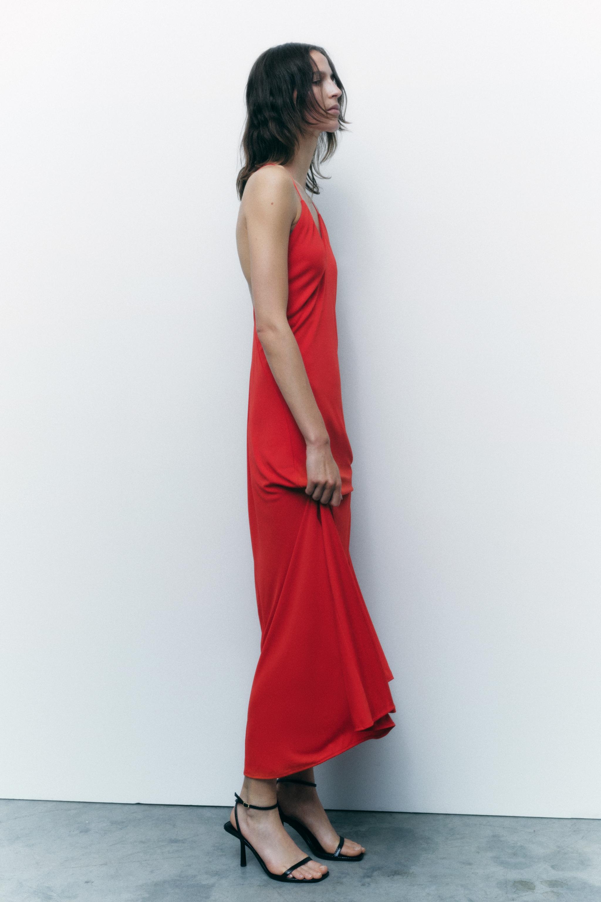Zara strappy dress 2025