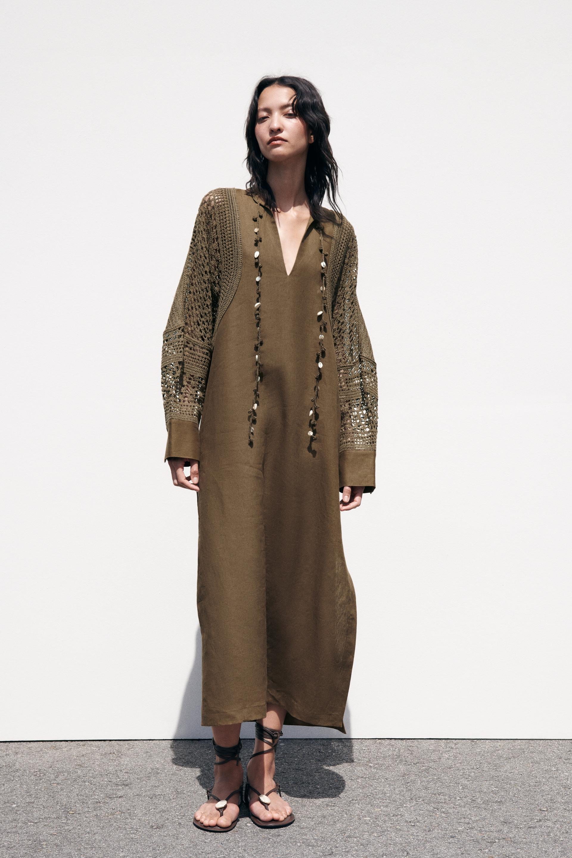 Zara linen tunic Clearance