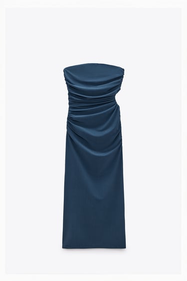 Image 0 of STRAPLESS DRESS from Zara