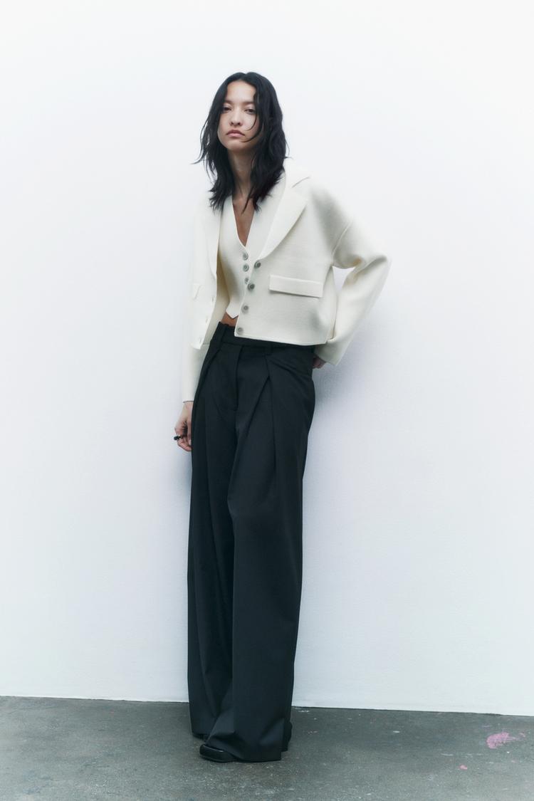 Εικόνα 0 του ΚΟΝΤΟ ΠΛΕΚΤΟ ΓΙΛΕΚΟ από Zara