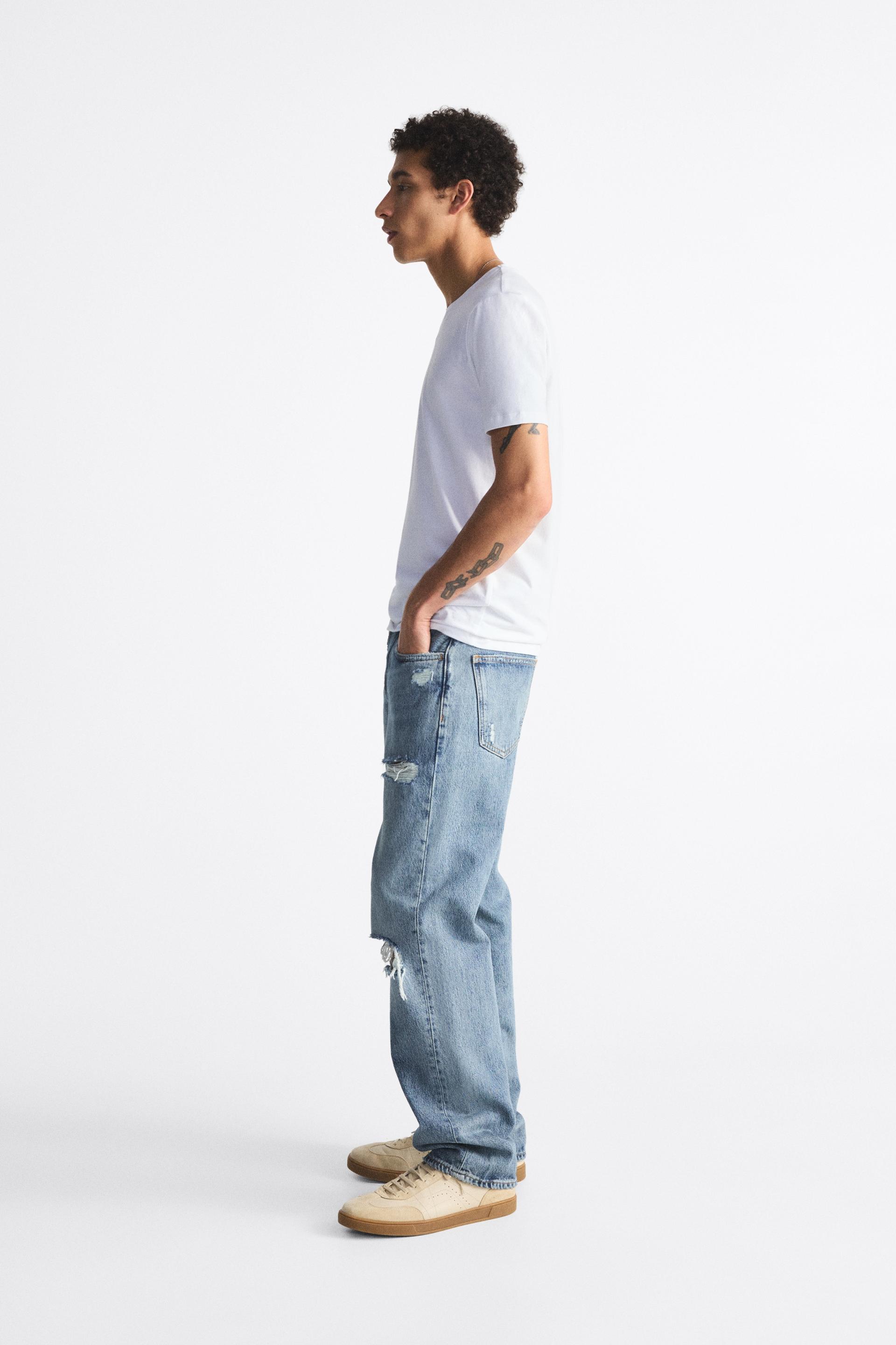 Relaxed fit t shirt zara Clearance