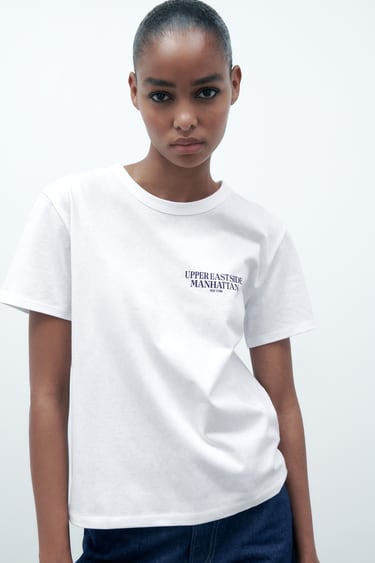 Verzending Celsius semester Women's Graphic T-shirts | Explore our New Arrivals | ZARA United States