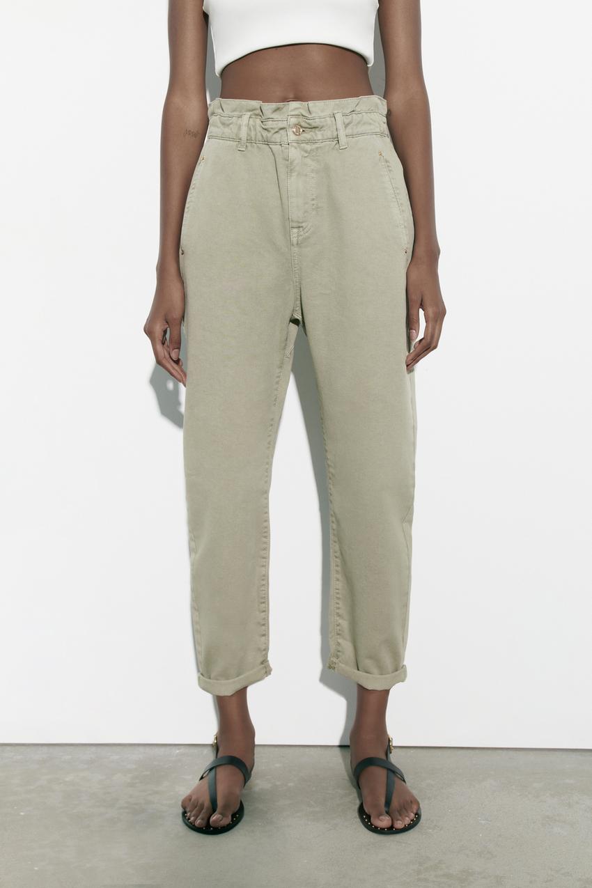 Zara buttoned baggy jeans Clearance