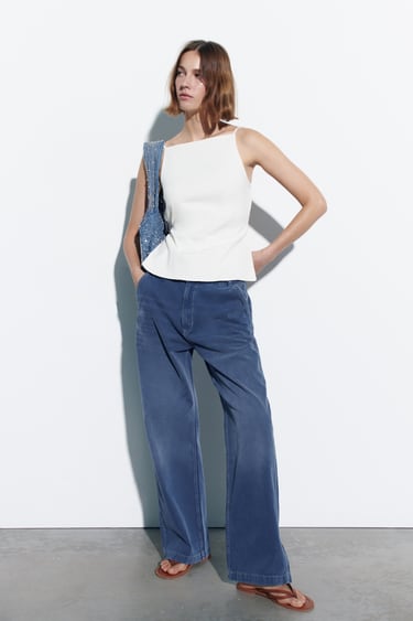 Image 0 of CHINO FIT PANTS from Zara