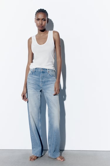 Women's Wide Leg Jeans | Explore our New Arrivals | ZARA United States