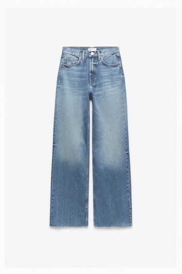 TRF HIGH RISE WIDE LEG JEANS