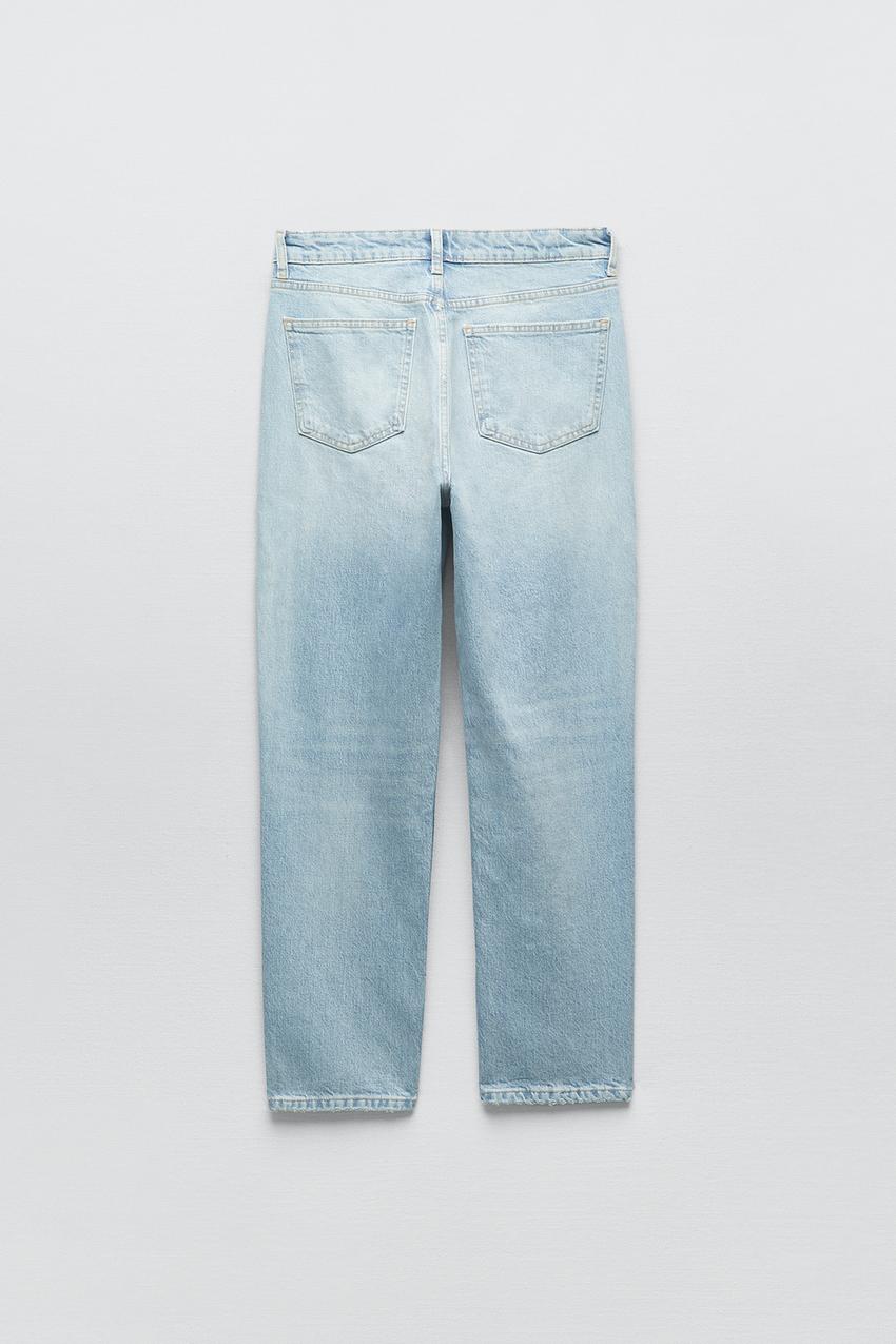 Mom jeans trf zara blue Clearance
