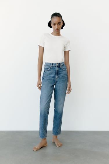 antique Strong wind Meaningless Women's Mom jeans | Explore our New Arrivals | ZARA United States