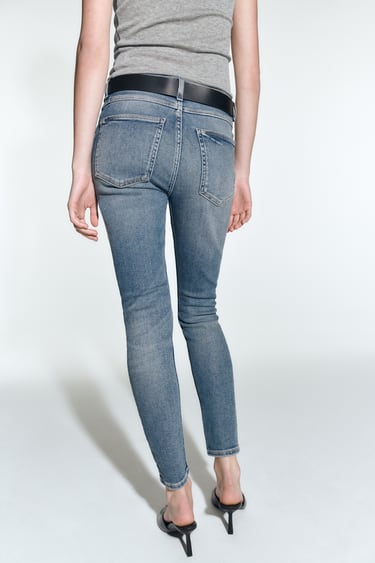 Image 0 of ZW THE ‘80S SKINNY HIGH-RISE JEANS from Zara